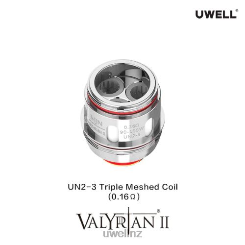 UWELL VALYRIAN 2 REPLACEMENT COILS (2-PACK) | UWELL E Cigarette UN2-3 Triple Mesh 0.16ohm L0PHN30