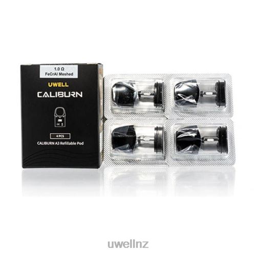 UWELL CALIBURN A3 REPLACEMENT PODS | 4-PACK | UWELL Vape Kit 1.0ohm L0PHN18