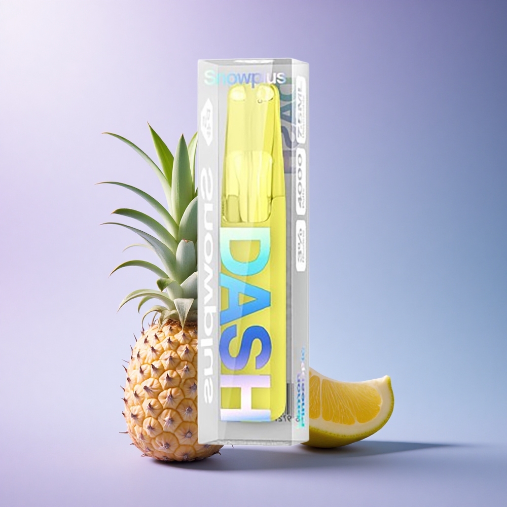 Snowplus Dash 4000 Puffs Lemon Pineapple Ceramic 530mAh 5% Nicotine