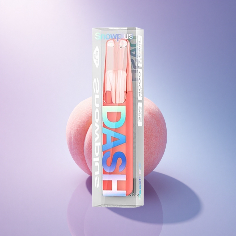 Snowplus Dash 4000 Puffs Peach Ice Ceramic 530mAh