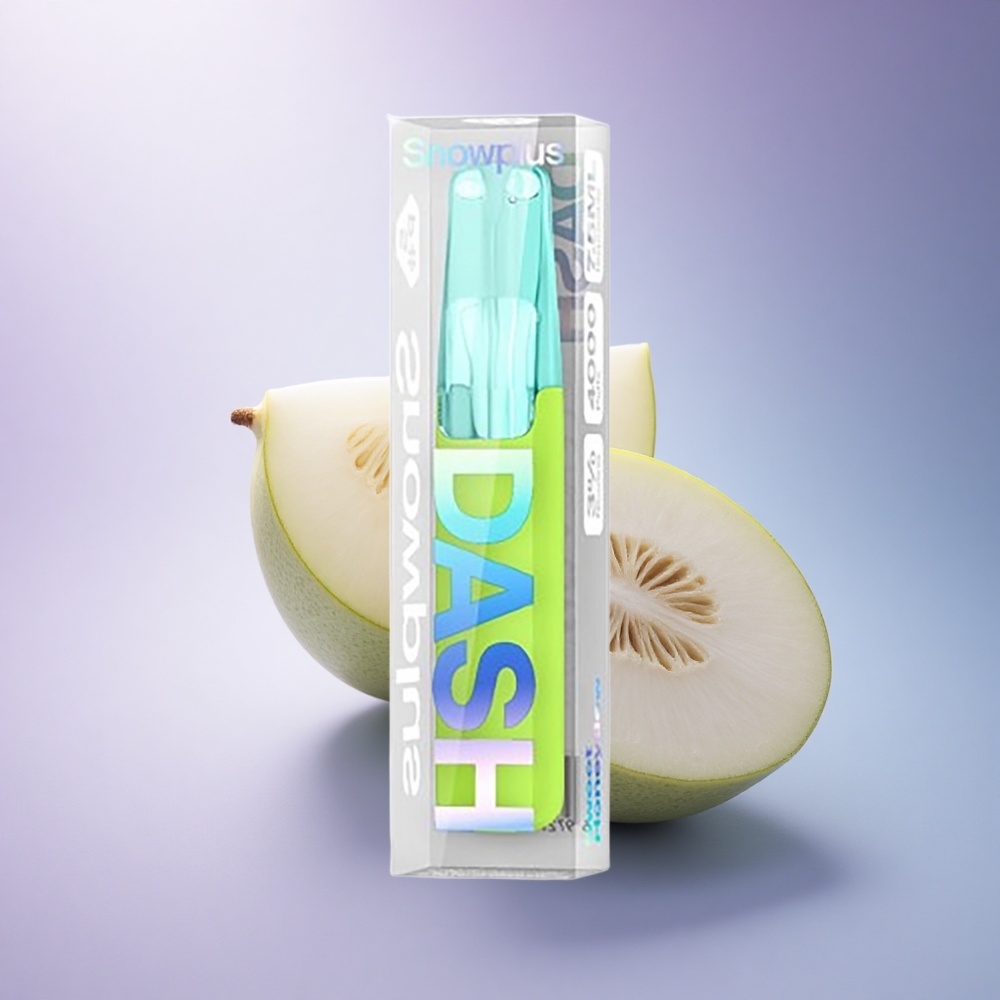 Snowplus Dash 4000 Puffs Sweet Honeydew Ceramic 530mAh 5% Nicotine
