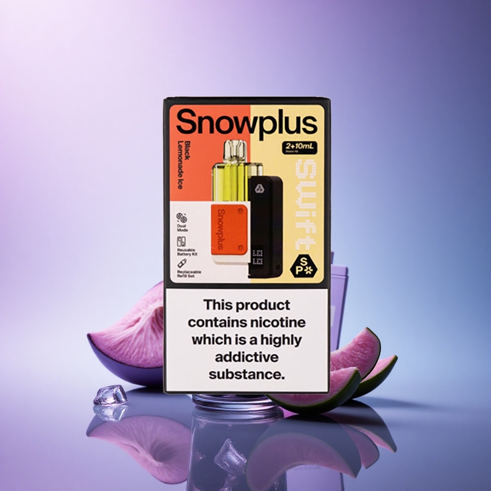 Snowplus Swift 5000 Puffs Black Lemonade Ice Dual Mesh 1000mAh 2% Nicotine