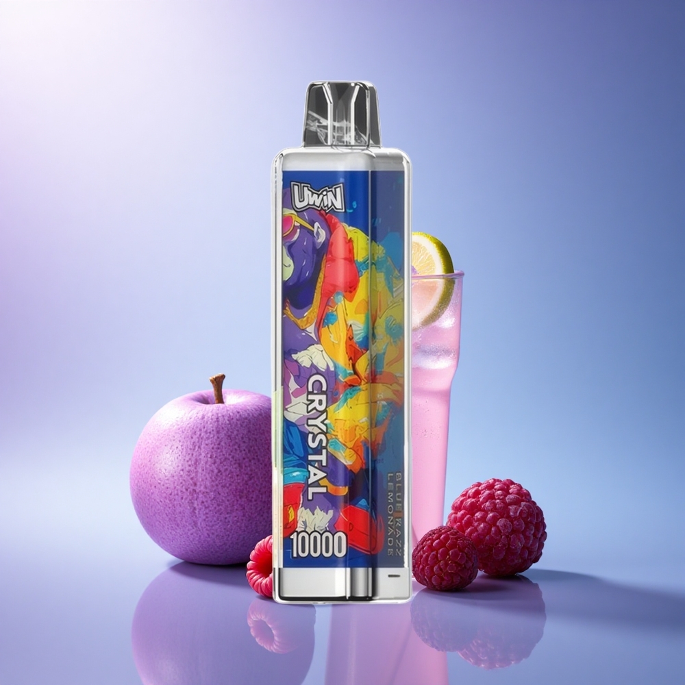 Uwin Crystal 10000 Puffs Blue Razz Lemonade RGB 650mAh 18ml