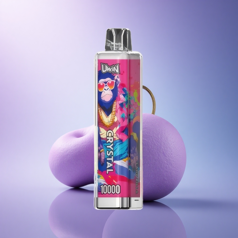Uwin Crystal 10000 Puffs Lady Killa RGB 18ml Nicotine 650mAh