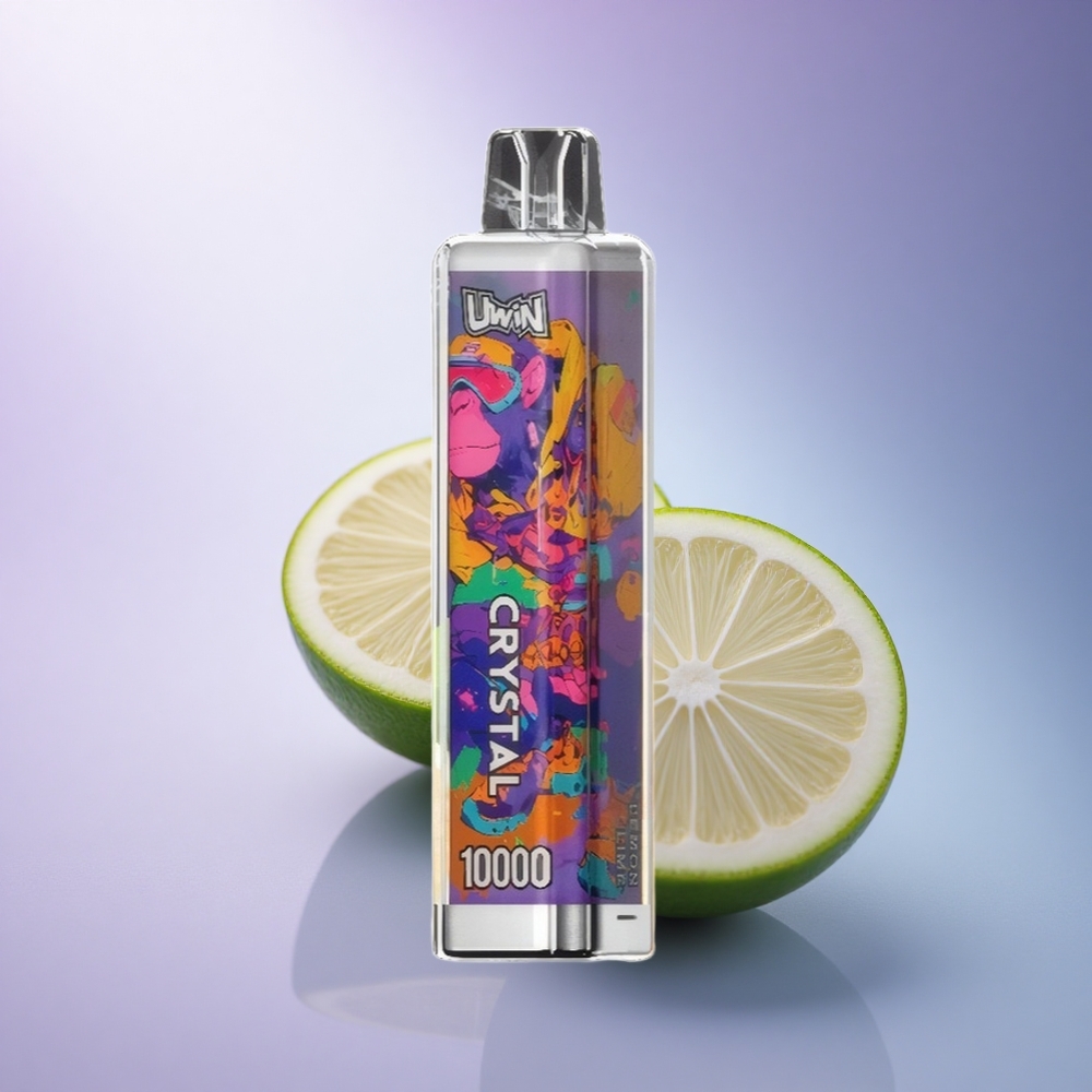 Uwin Crystal 10000 Puffs Lemon Lime RGB 650mAh 18ml