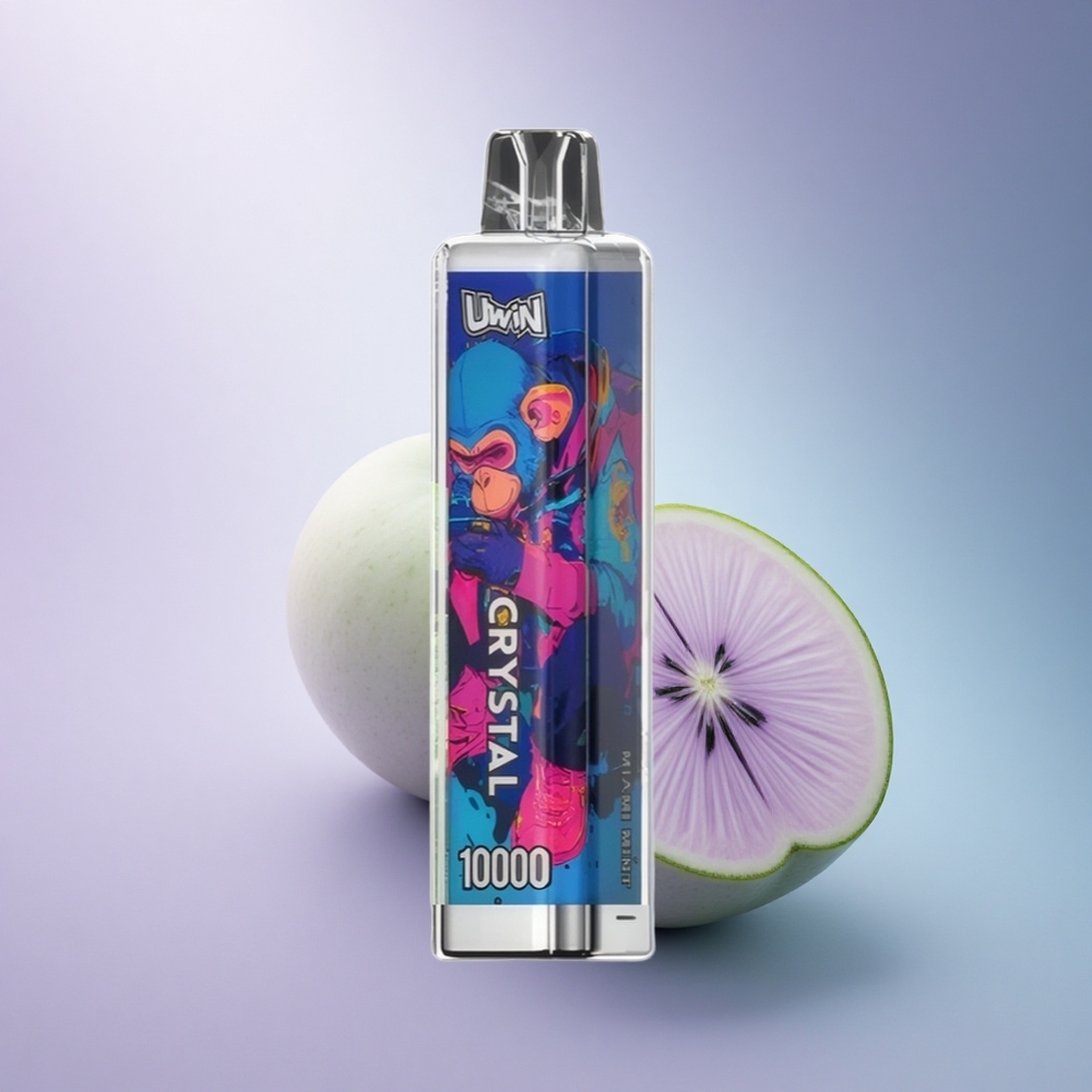Uwin Crystal 10000 Puffs Miami Mint RGB 18ml 650mAh 0.8 Ohm