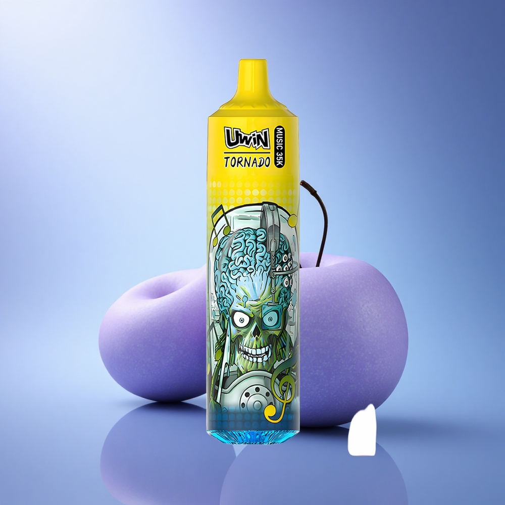 Uwin Tornado 35K Music Puffs Mr Blue Mesh 600mAh