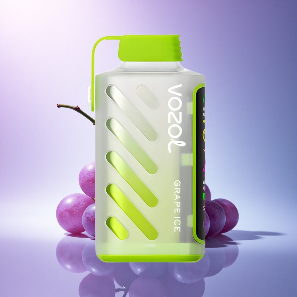VOZOL Gear Power 20000 Puffs Grape Ice Dual Mesh Coil 20mL