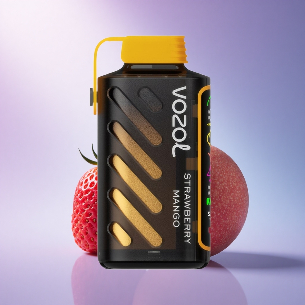 VOZOL Gear Power 20000 Puffs Strawberry Mango Dual Mesh 20mL 5% Nicotine