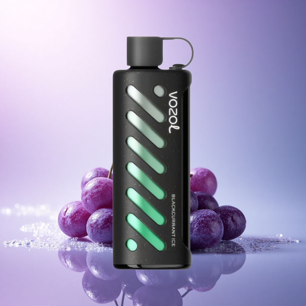 VOZOL Gear Shisha 25000 Puffs Blackcurrant Ice Dual Mesh 1000mAh