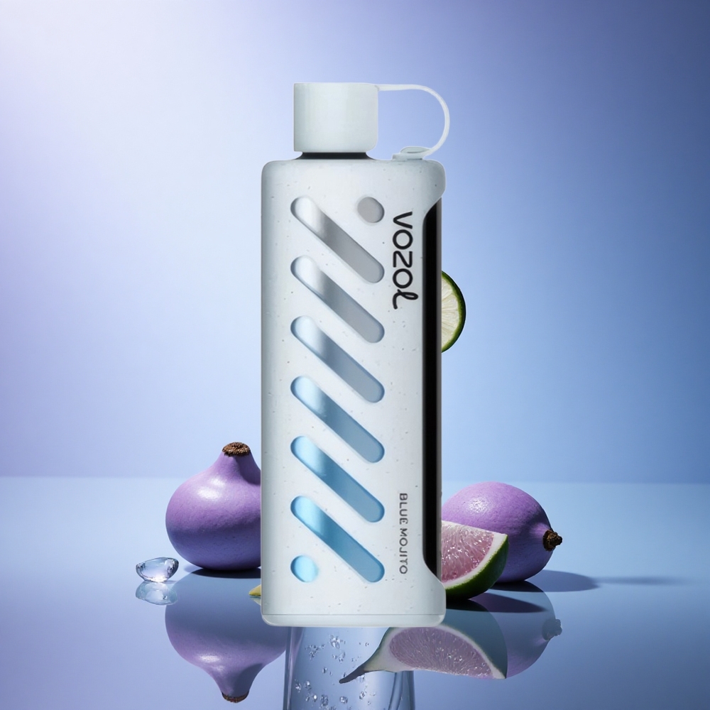 VOZOL Gear Shisha 25000 Puffs Blue Mojito Dual Mesh 5mg Nicotine