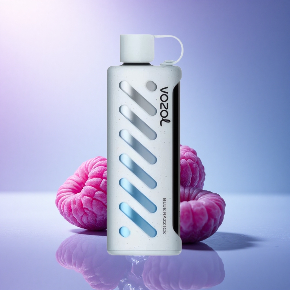 VOZOL Gear Shisha 25000 Puffs Blue Razz Ice Dual Mesh 1000mAh