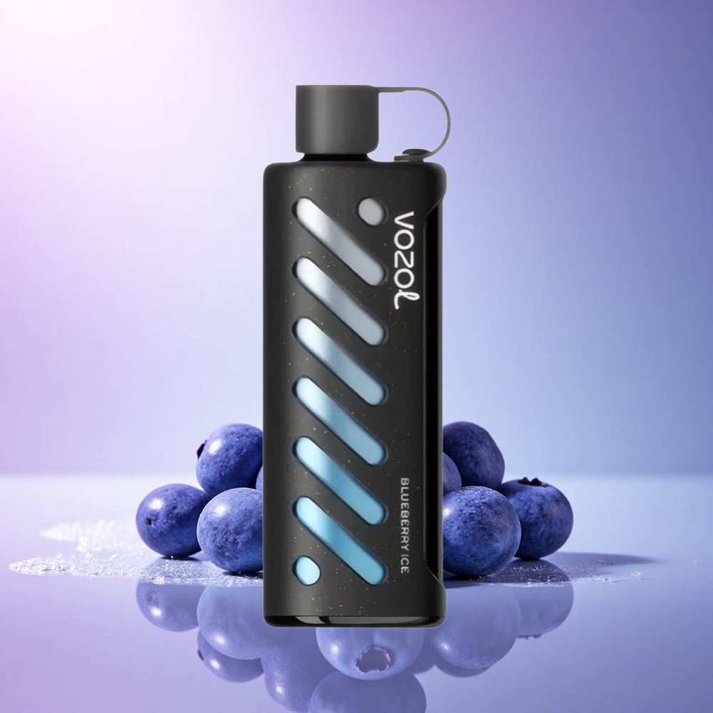 VOZOL Gear Shisha 25000 Puffs Blueberry Ice Dual Mesh 1000mAh 5mg Nicotine