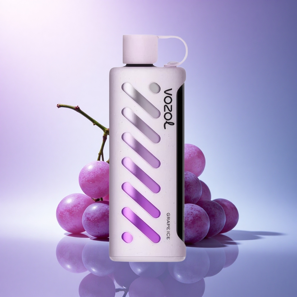 VOZOL Gear Shisha 25000 Puffs Grape Ice Dual Mesh 1000mAh