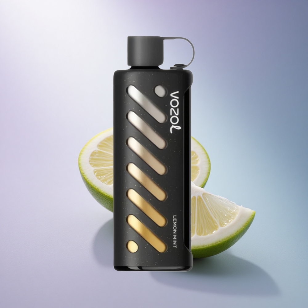 VOZOL Gear Shisha 25000 Puffs Lemon Mint Dual Mesh 1000mAh