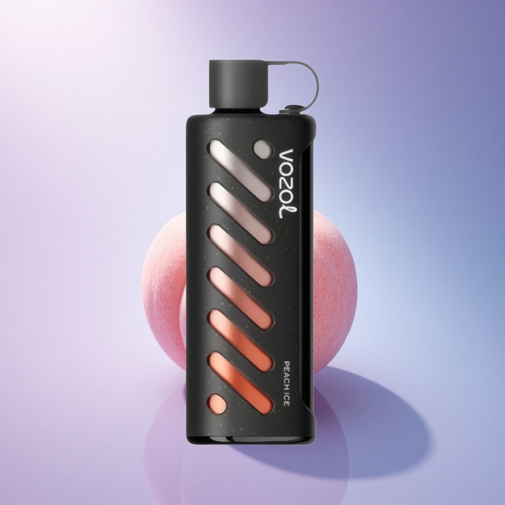 VOZOL Gear Shisha 25000 Puffs Peach Ice Dual Mesh 1000mAh