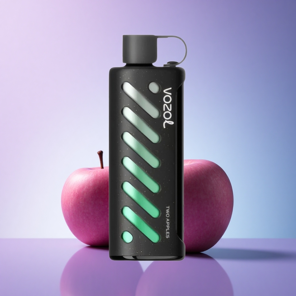 VOZOL Gear Shisha 25000 Puffs Two Apples Dual Mesh 1000mAh 5mg Nicotine