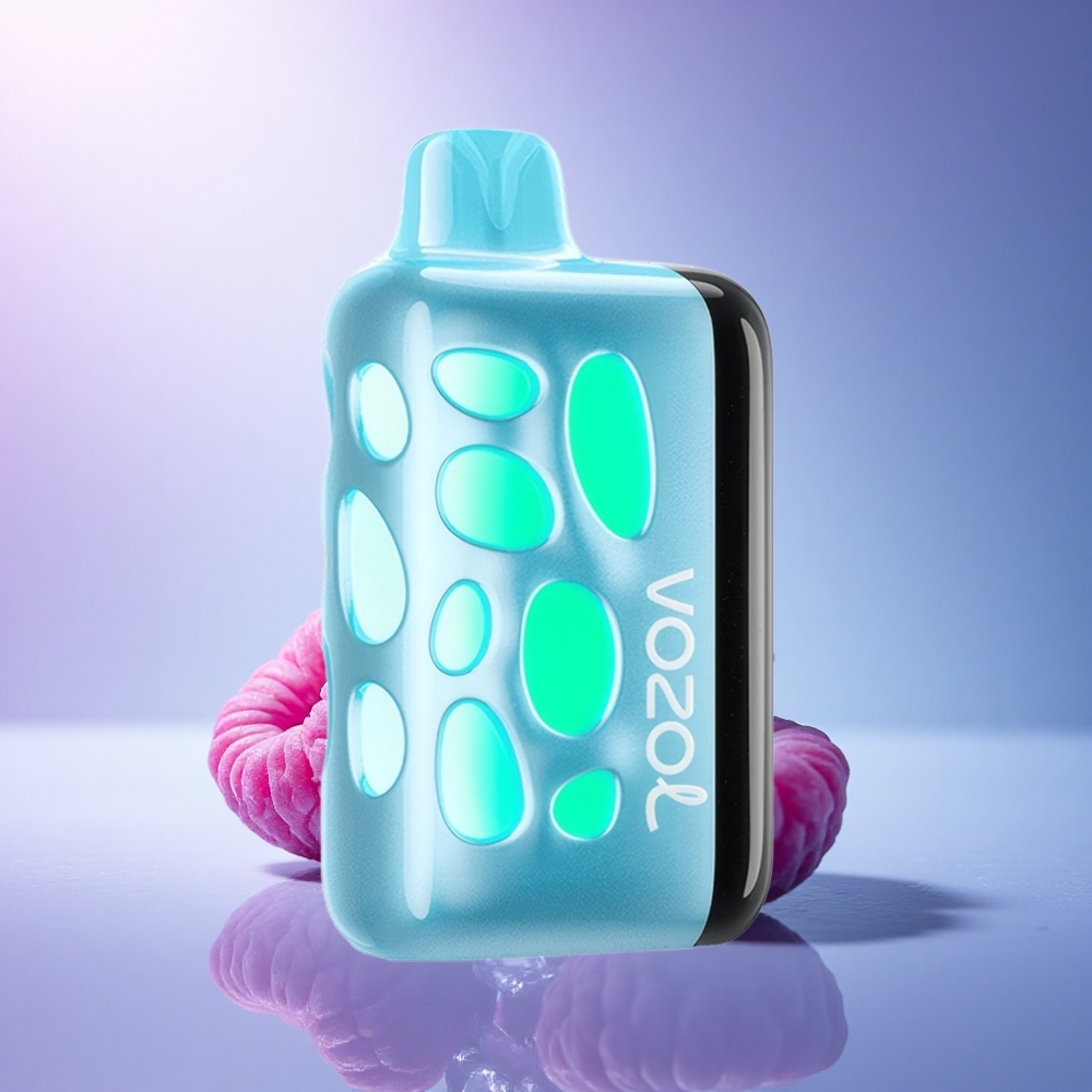 VOZOL RAVE 40000 Puffs Glow Charge Blue Razz Ice