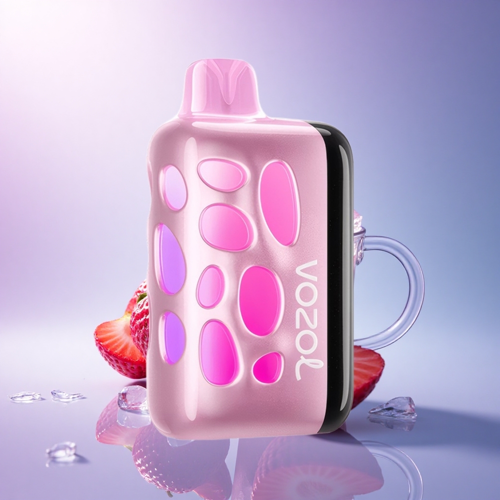 VOZOL RAVE 40000 Puffs Strawberry Ice Glow 1000mAh