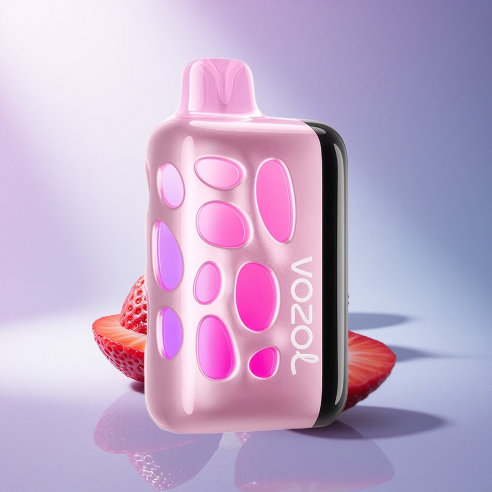 VOZOL RAVE 40000 Puffs Strawberry Kiwi Vibrant Glow 1000mAh