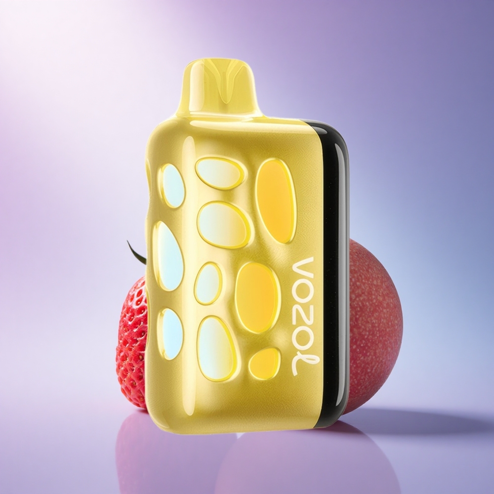 VOZOL RAVE 40000 Puffs Strawberry Mango Glow 1000mAh Beat-Synced