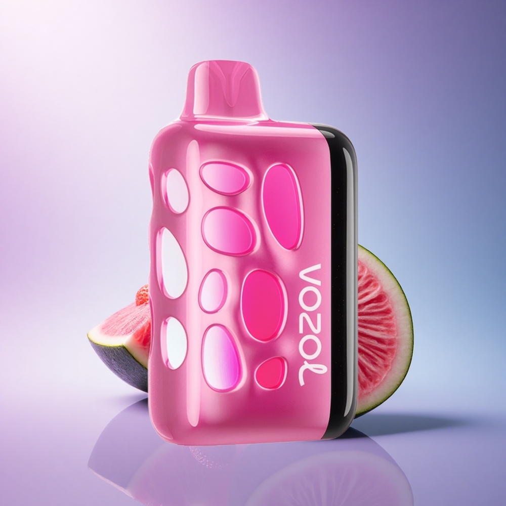 VOZOL RAVE 40000 Puffs Strawberry Watermelon Vibrant Glow 1000mAh