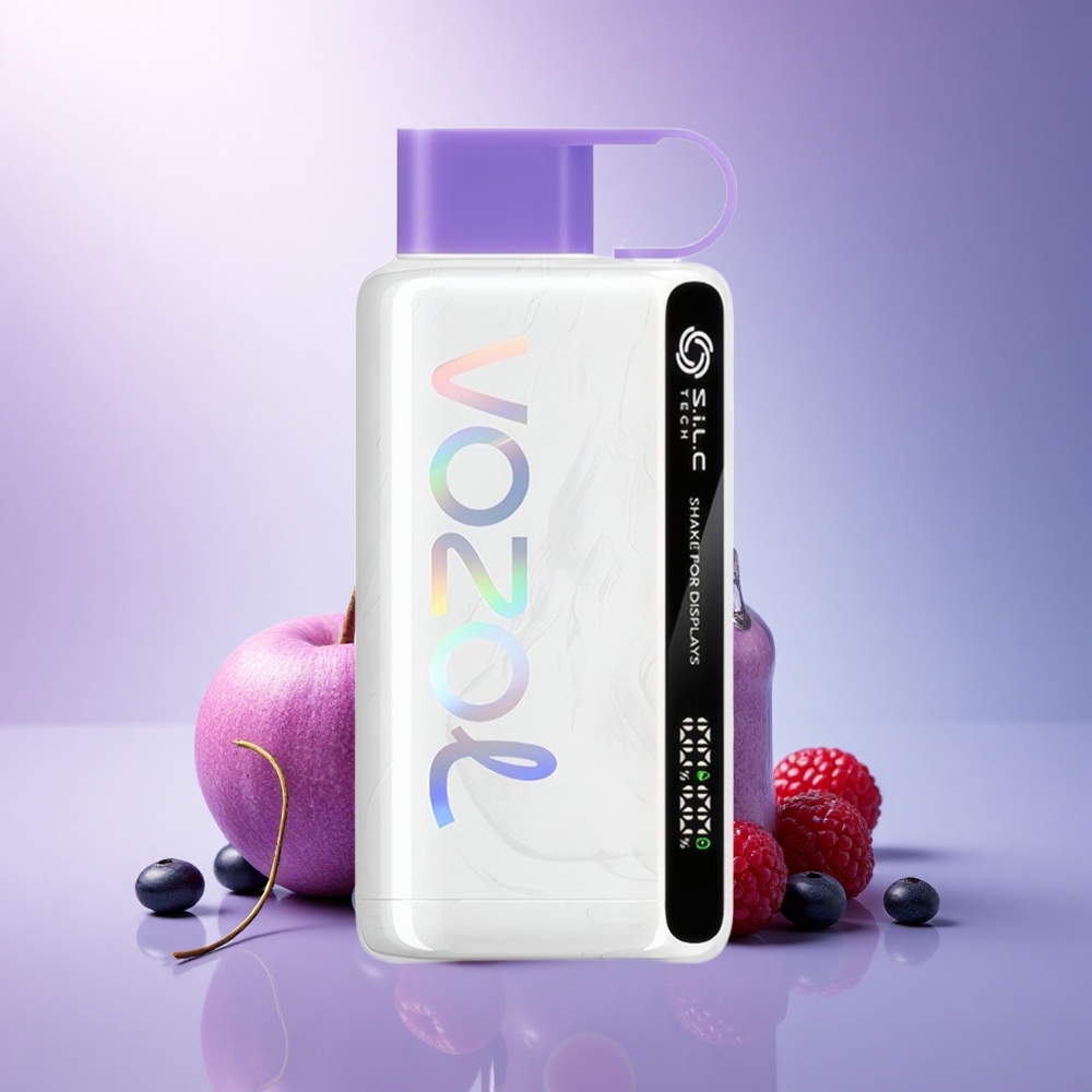 VOZOL STAR 9000/12000 Puffs Mixed Berries Recycled Plastic 650mAh