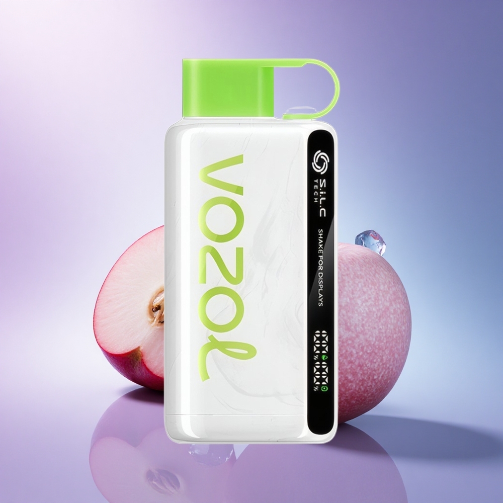 VOZOL STAR 9000/12000 Puffs Sour Apple Ice Recycled Plastic 650mAh