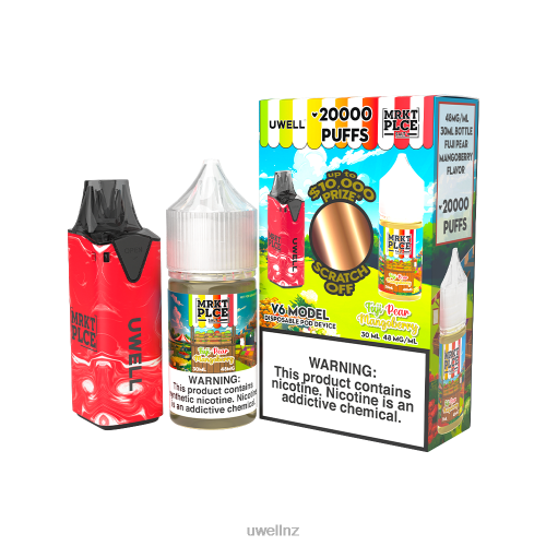 CLR: Red/FLV: Fuji Pear Mangoberry 48mg