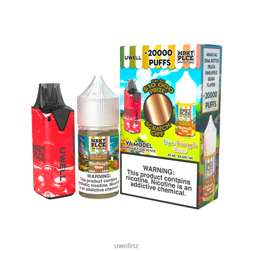 CLR: Red/FLV: Feijoa Pineapple Guava 48mg