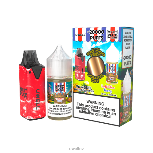 CLR: Red/FLV: Forbidden Berry 48mg